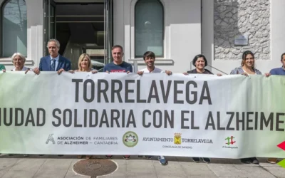 Torrelavega muestra su solidaridad con los enfermos de Alzheimer y sus familias