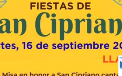 Programa completo de San Cipriano en Llano 2025