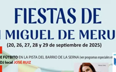 Programa fiestas de San Miguel de Meruelo 2025