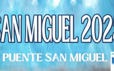Programa completo fiestas de San Miguel en Puente San Miguel 2025