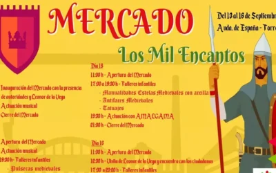 Programa completo mercado Los Mil encantos en Torrelavega 2025