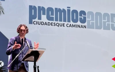 Astillero recoge el premio ciudades que caminan 2025