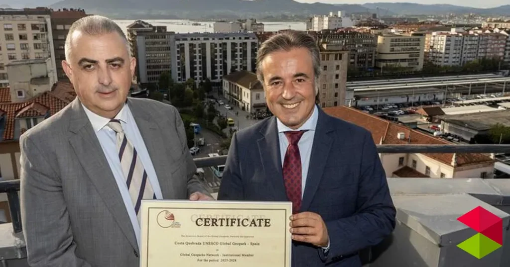 Noticias Camargo Camargo recibe el certificado de Global Geoparks Network como miembro del Geoparque Costa Quebrada