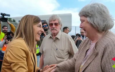 Buruaga apuesta por ampliar las conexiones marítimas de Brittany Ferries en Cantabria en la celebración del pasajero 7 millones