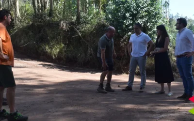 Piélagos invierte 45.000 euros en la reparación del firme y la canalización de las aguas pluviales en el Barrio Las Fuentes de Barcenilla