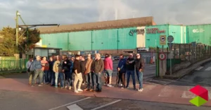 Noticias Santander La Global en huelga por el aumento de accidente laborales