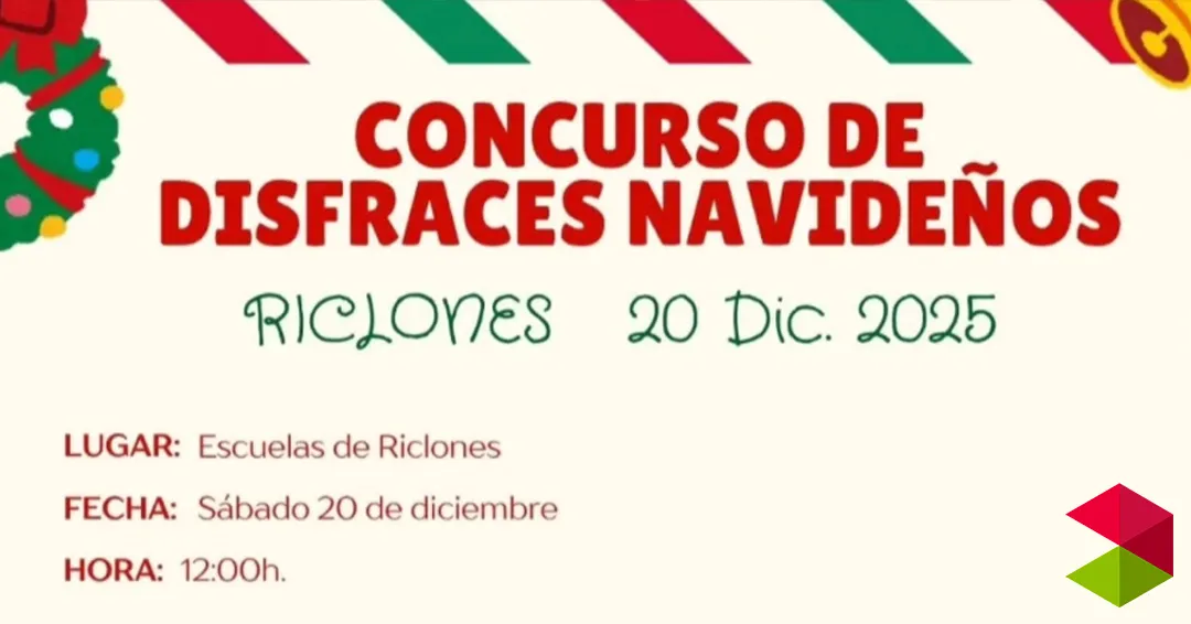 Concurso disfraces navideños Riclones 2025