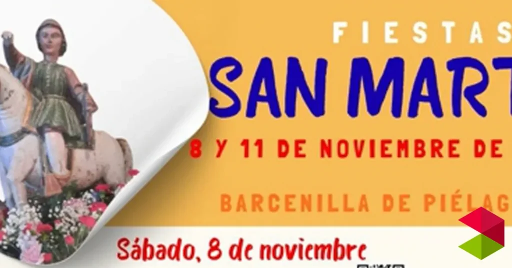 Programa fiestas de San Martín 2025 Barcenilla de Piélagos