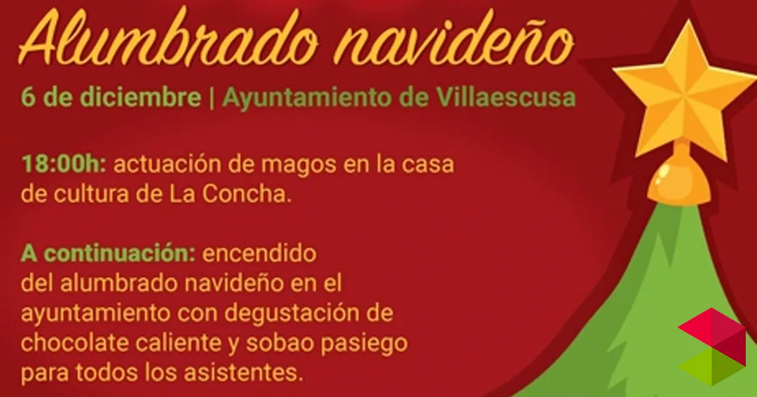 Horario encendido Villaescusa 2025