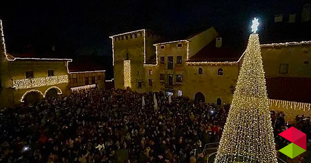 Horario encendido Santillana del Mar 2025