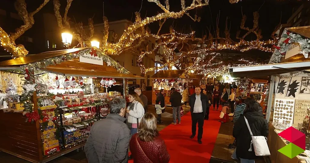 Horario mercado Navideño Torrelavega 2025