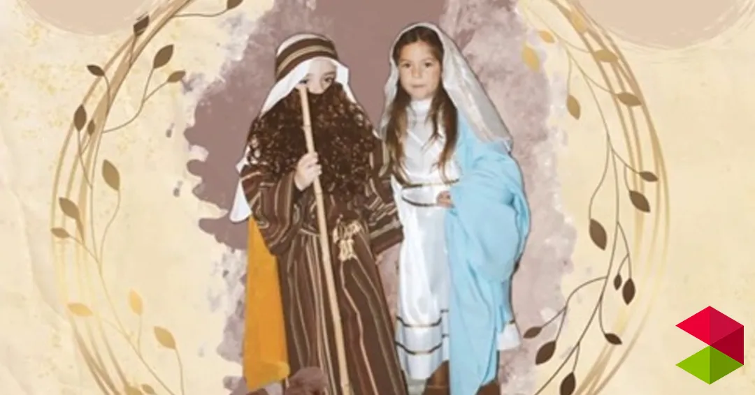 Representación misterio de la Navidad en Santillana del Mar