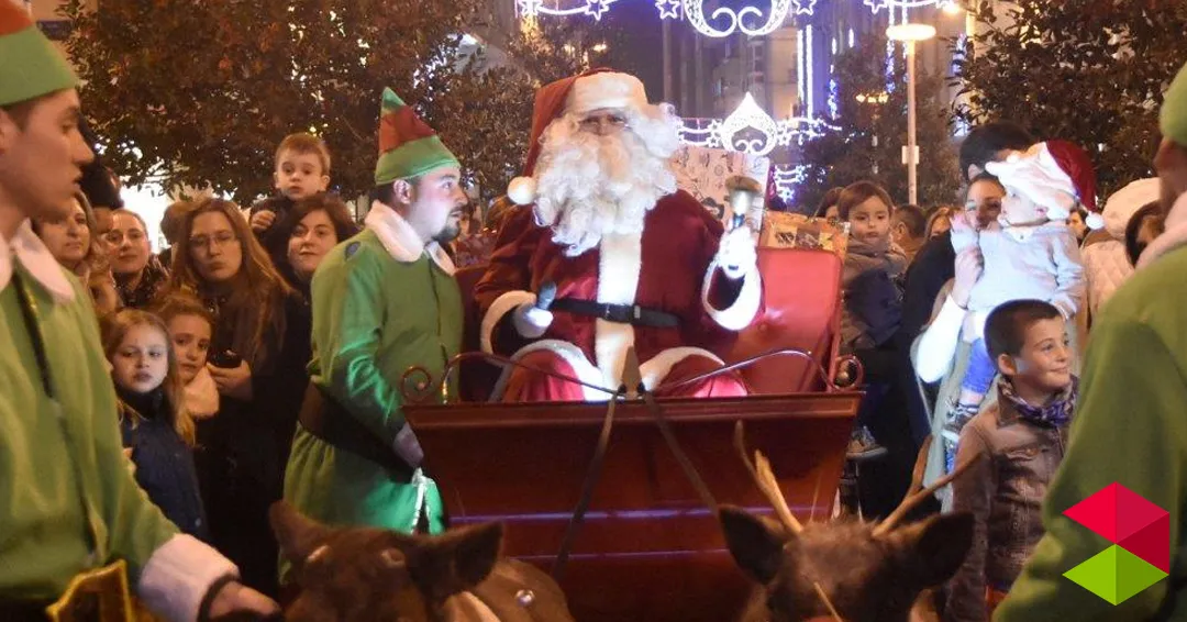 Horario visita Papá Noel Santander 2025