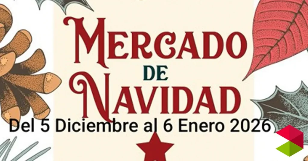 Horario mercado de Navidad Santander 2025