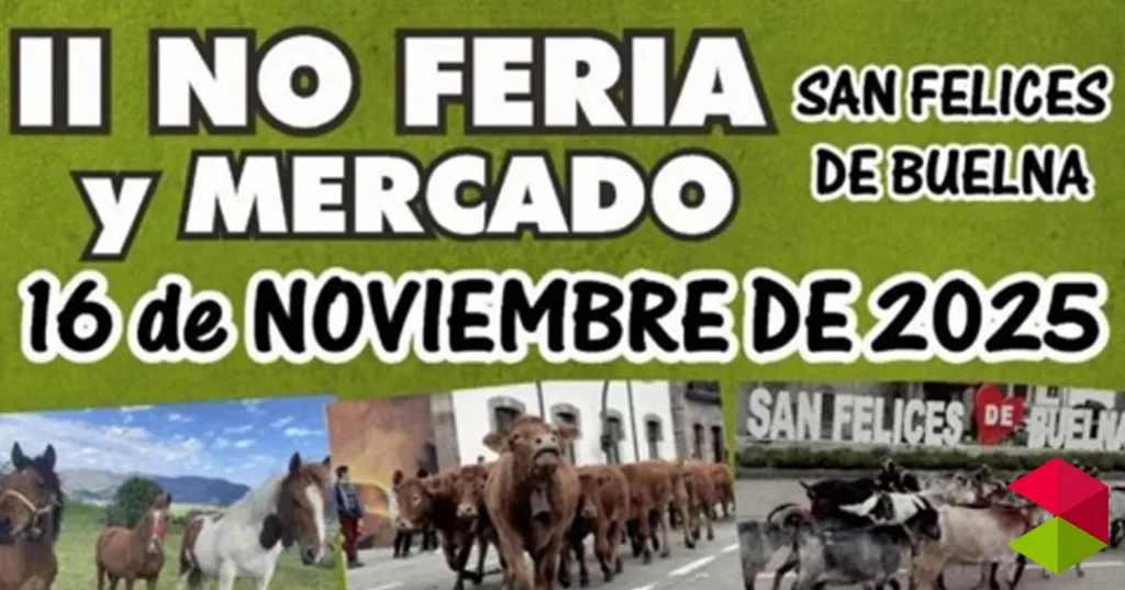 Programa II no feria y mercado en San Felices de Buelna 2025