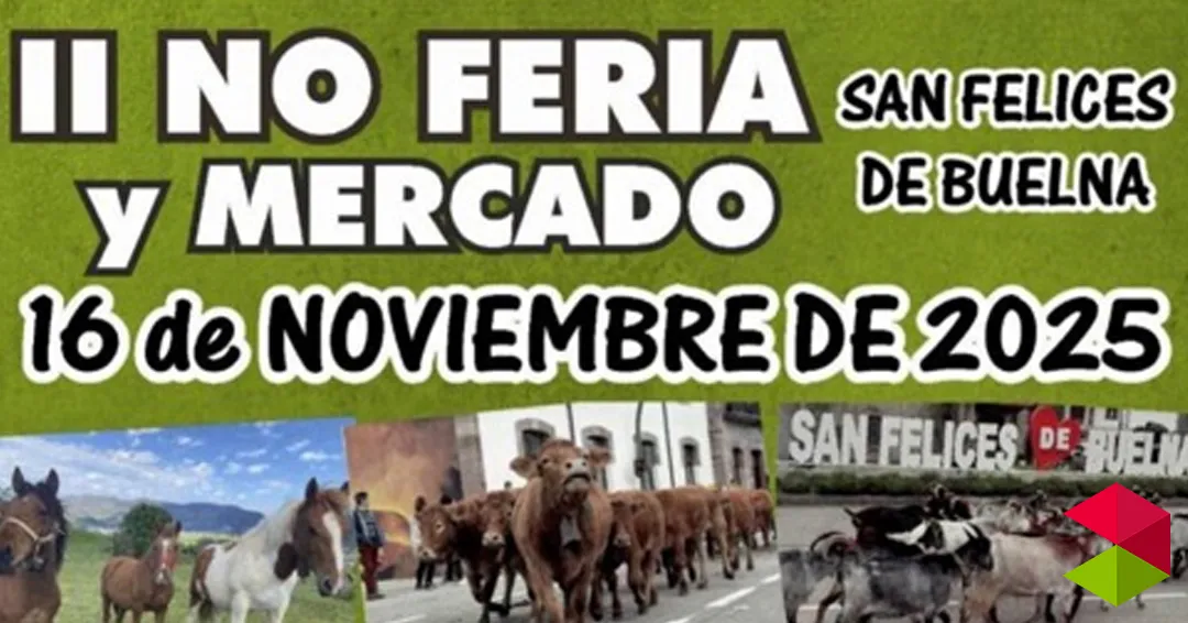 Programa II no feria y mercado en San Felices de Buelna 2025