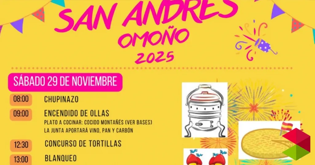 Programa San Andrés en Omoño 2025