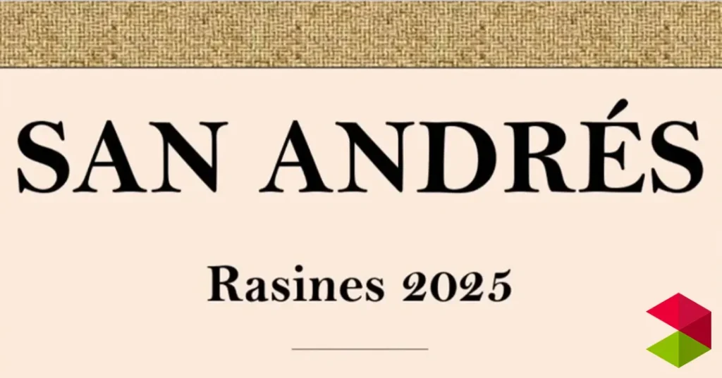 Programa fiesta de San Andrés en Rasines 2025