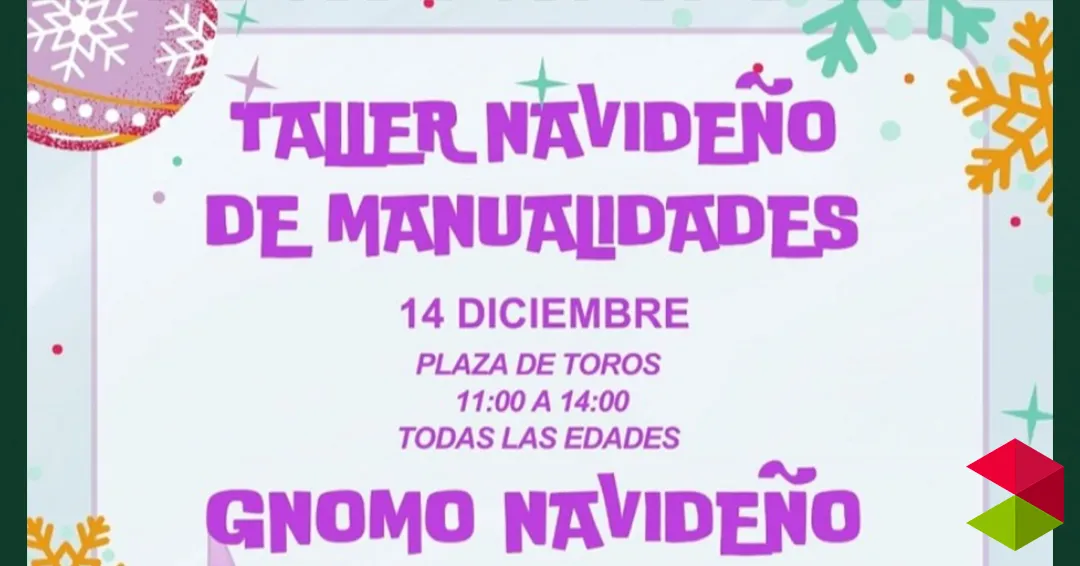 Taller Gnomo Navideño en Castro Urdiales 2025