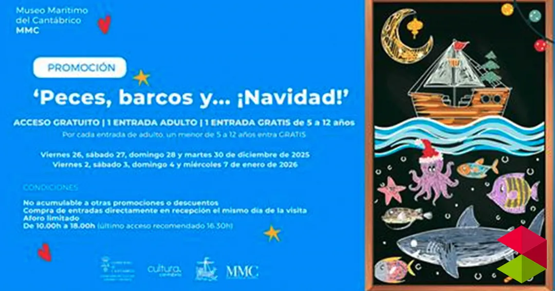 Eventos Santander Peces, barcos y ... Navidad en el Museo Marítimo