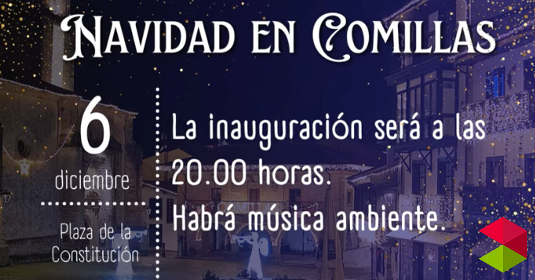 Horario encendido Navidad Comillas 2025