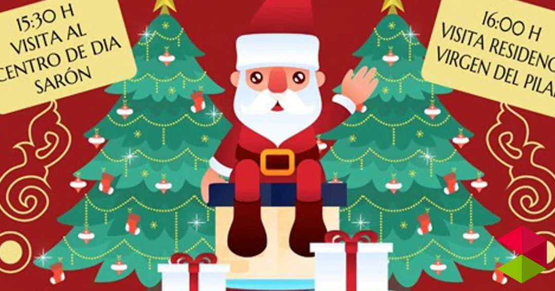 Horario visita Papá Noel Santa María de Cayón 2025