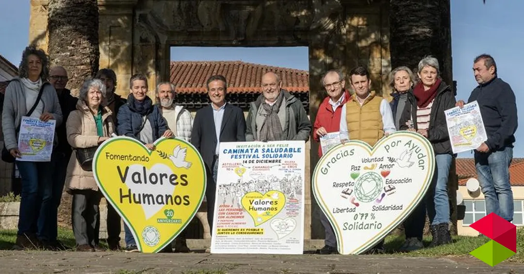 Camargo celebrará el 14 de diciembre el 20º aniversario de Cantabria Solidaria con la marcha saludable y el festival solidario