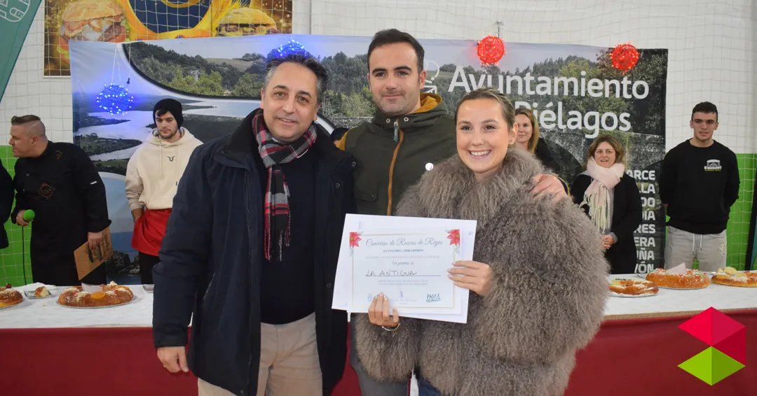 La pastelería La Antigua de Santander, primer premio del II Concurso profesional de roscos de Reyes de Piélagos
