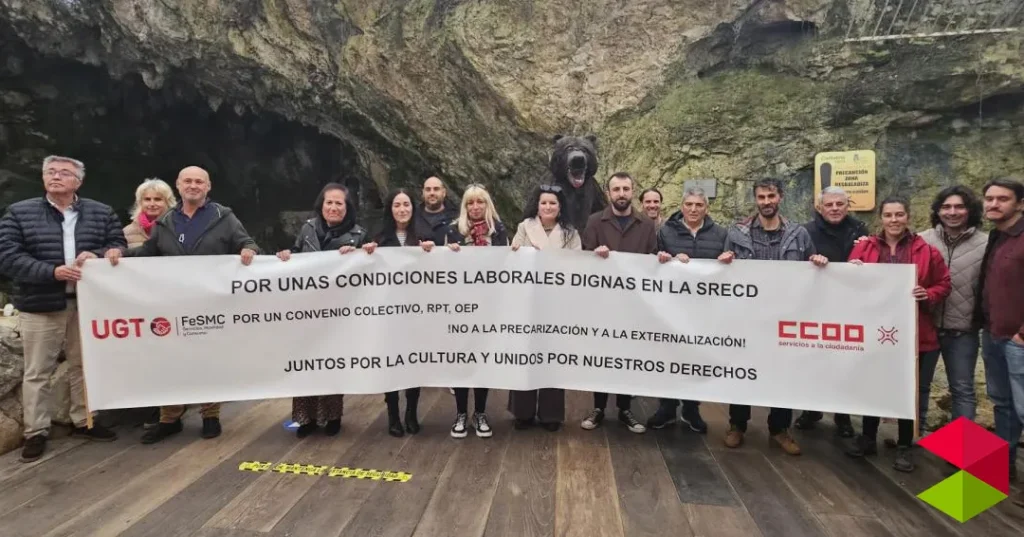 Noticias Santander Los sindicatos de la SRECD cierran este lunes su calendario inicial de movilizaciones en el edificio Los Arenales