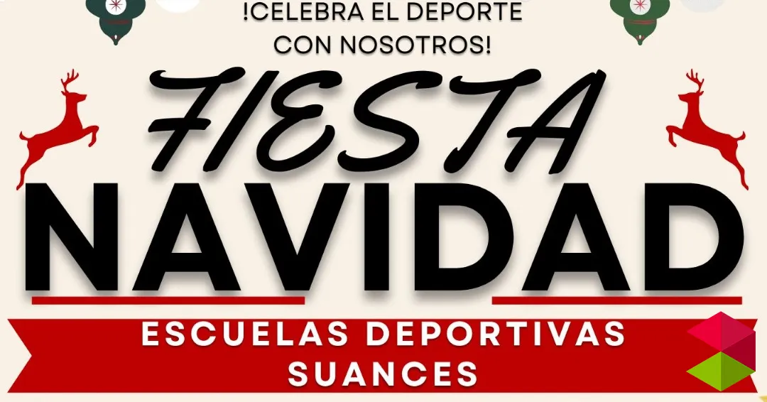 Noticias Suances Fiesta de Navidad de las Escuelas Deportivas de Suances 2025