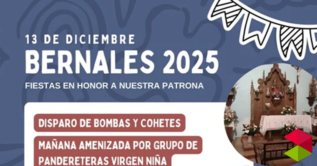 Programa fiesta de Santa Lucía en Bernales 2025