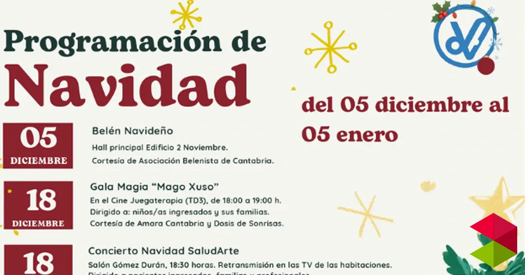Programa Navidad Hospital Valdecilla 2025
