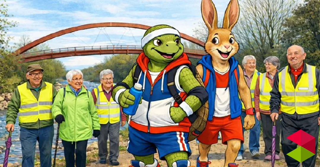 Los paseos saludables están de vuelta