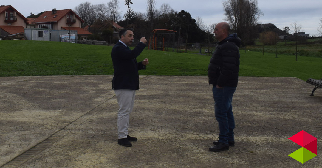Piélagos adjudicará de manera inminente la instalación de la cubierta del parque del Pradón de los Condes que dotará a Mortera de un nuevo espacio de encuentro y convivencia de 600 metros cuadrados