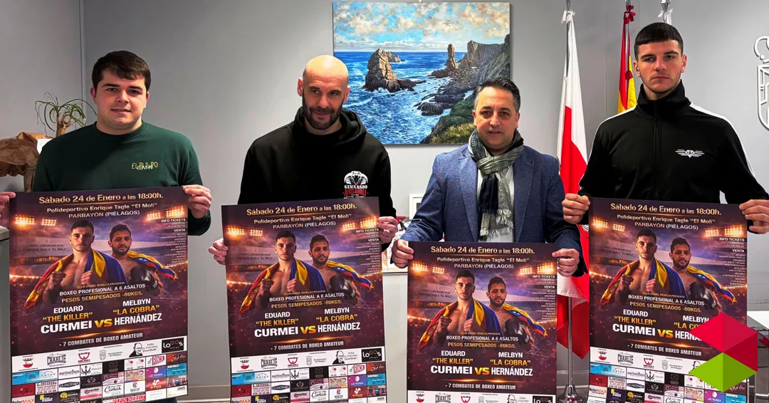 El polideportivo municipal de Parbayón acogerá este sábado la primera velada de boxeo del año en Cantabria