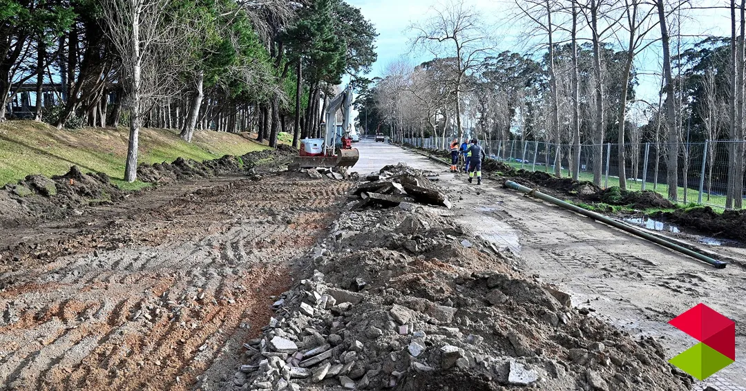 Comienzan las obras para la naturalización y adecuación del aparcamiento en Mataleñas