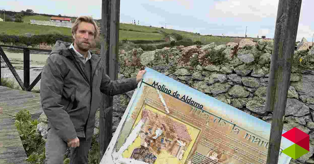 Piña reclama la puesta en valor del “histórico” Molino de Aldama y su entorno