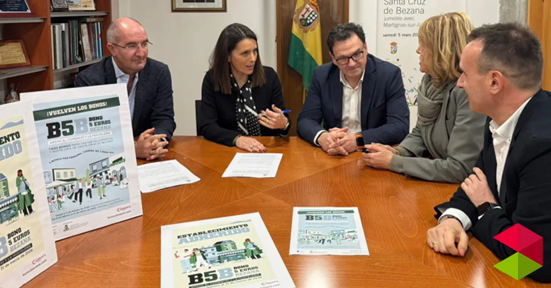 El Gobierno colabora en la nueva campaña del Ayuntamiento de Santa Cruz de Bezana para dinamizar el comercio local