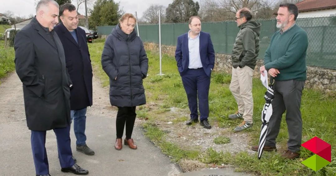 Media inaugura las obras de saneamiento ejecutadas en la localidad de Agüero en Marina de Cudeyo