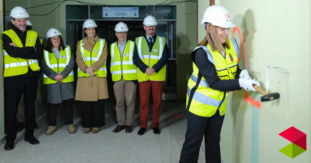 Comienza el desmontaje de la Residencia Cantabria para abrir paso al futuro Parque de Innovación en Salud