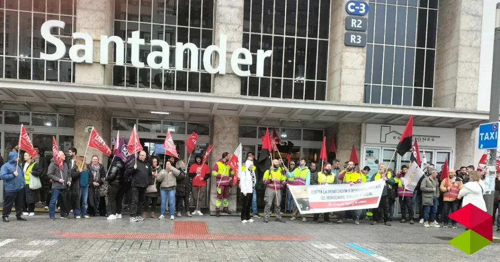 Noticias SAntander UGT, CCOO y SEMAF desconvocan la huelga en RENFE desde este martes