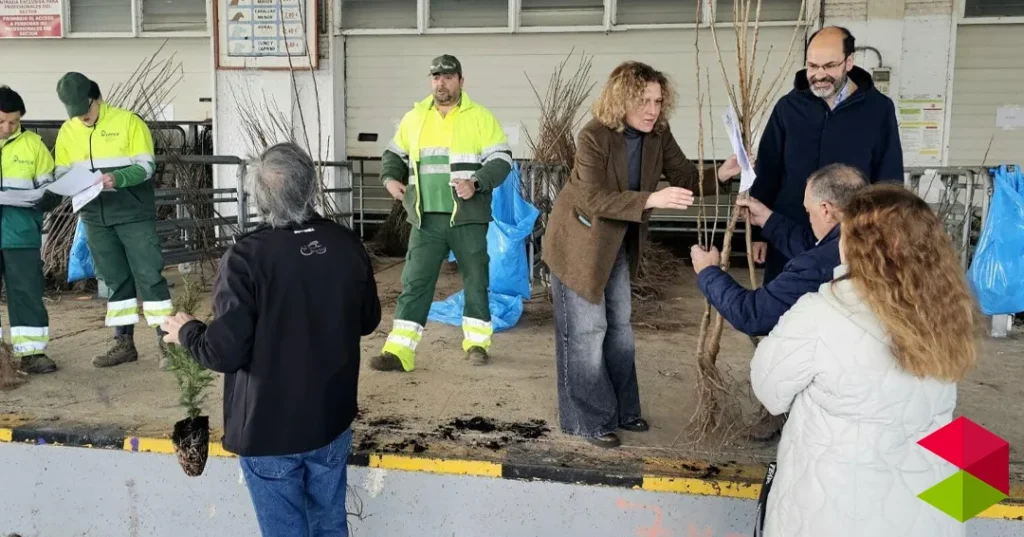 Noticias Torrelavega El lunes continúa el reparto de los 2.345 árboles solicitados en la Campaña del Árbol 2026