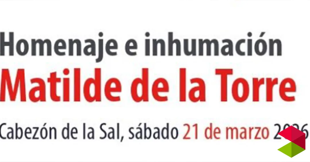 Eventos Cantabria Homenaje e inhumación Matilde de la Torre