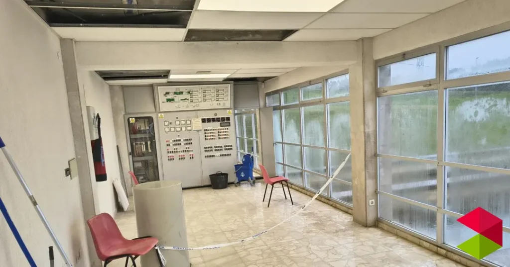 Noticias Santander CCOO alerta del riesgo de derrumbe en la potabilizadora que abastece de agua a Santander y exige al Ayuntamiento una actuación urgente