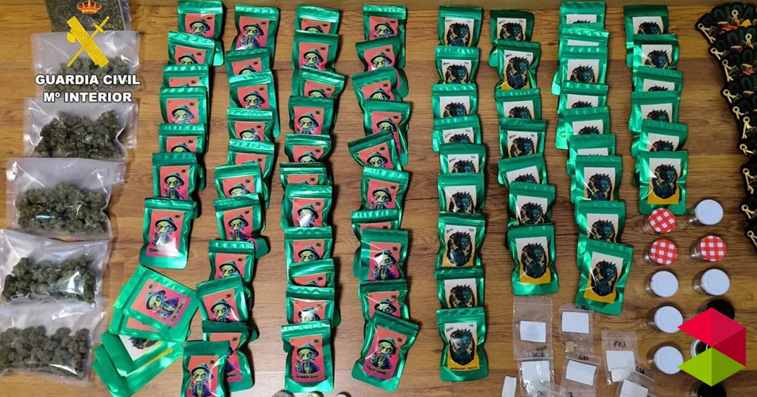 Aroma a marihuana en Castro: 5,5 kilos “decorativos” incautados