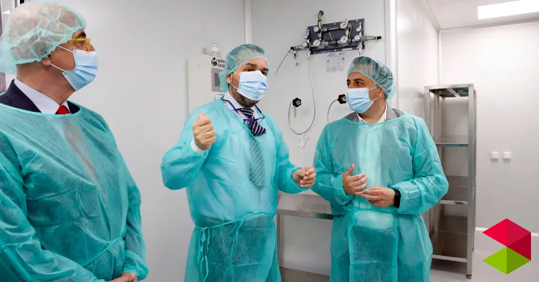 La Unidad de Terapias Avanzadas suma tres nuevas Salas Blancas en el Hospital de Liencres
