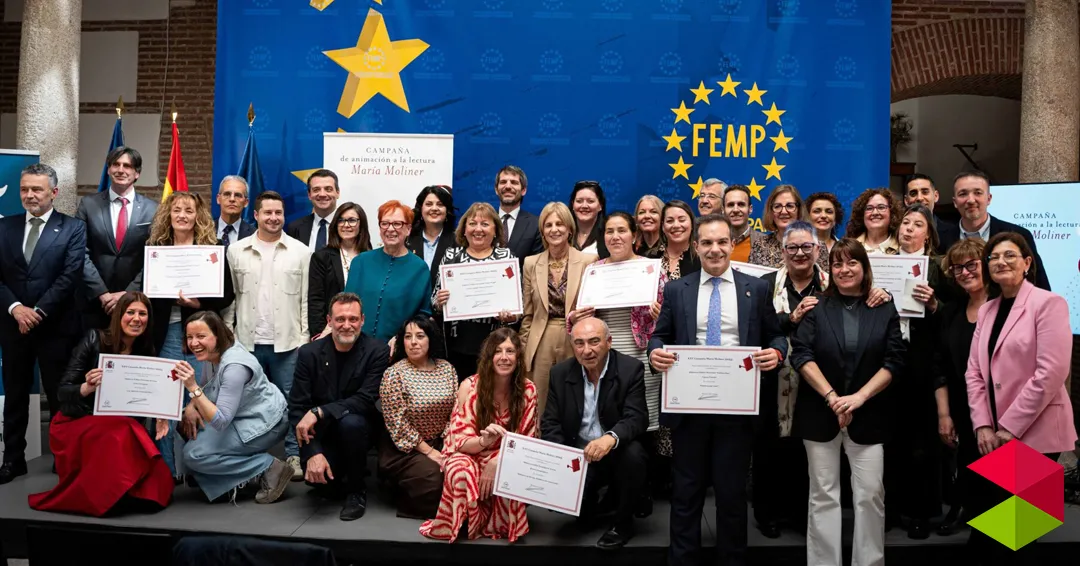 La Biblioteca municipal Elena Soriano recoge el premio de la Campaña de Animación a la Lectura María Moliner en su XXV edición