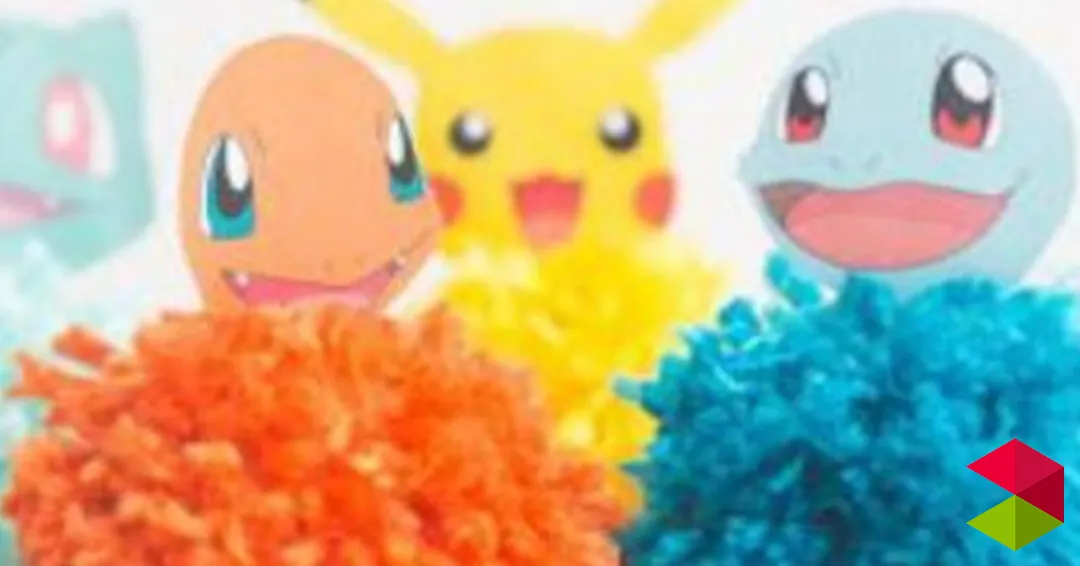 Eventos Cantabria Manualidades pompones Pokemon