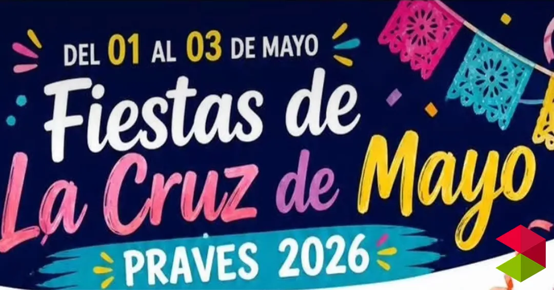 Programa fiestas de la cruz de mayo Praves 2026