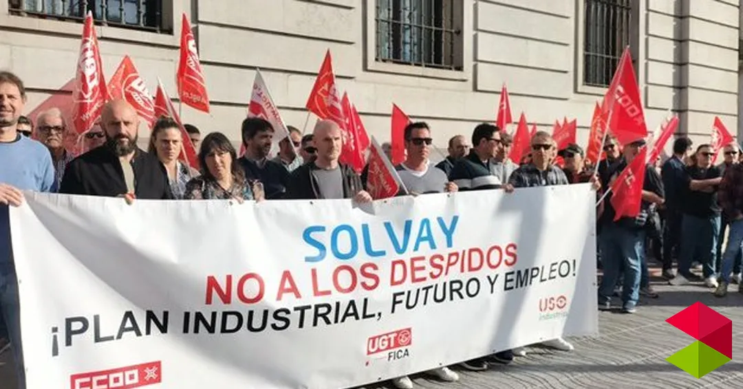 La plantilla de la fábrica de Solvay en Torrelavega respalda el acuerdo del ERE con un 89,5% de votos favorables